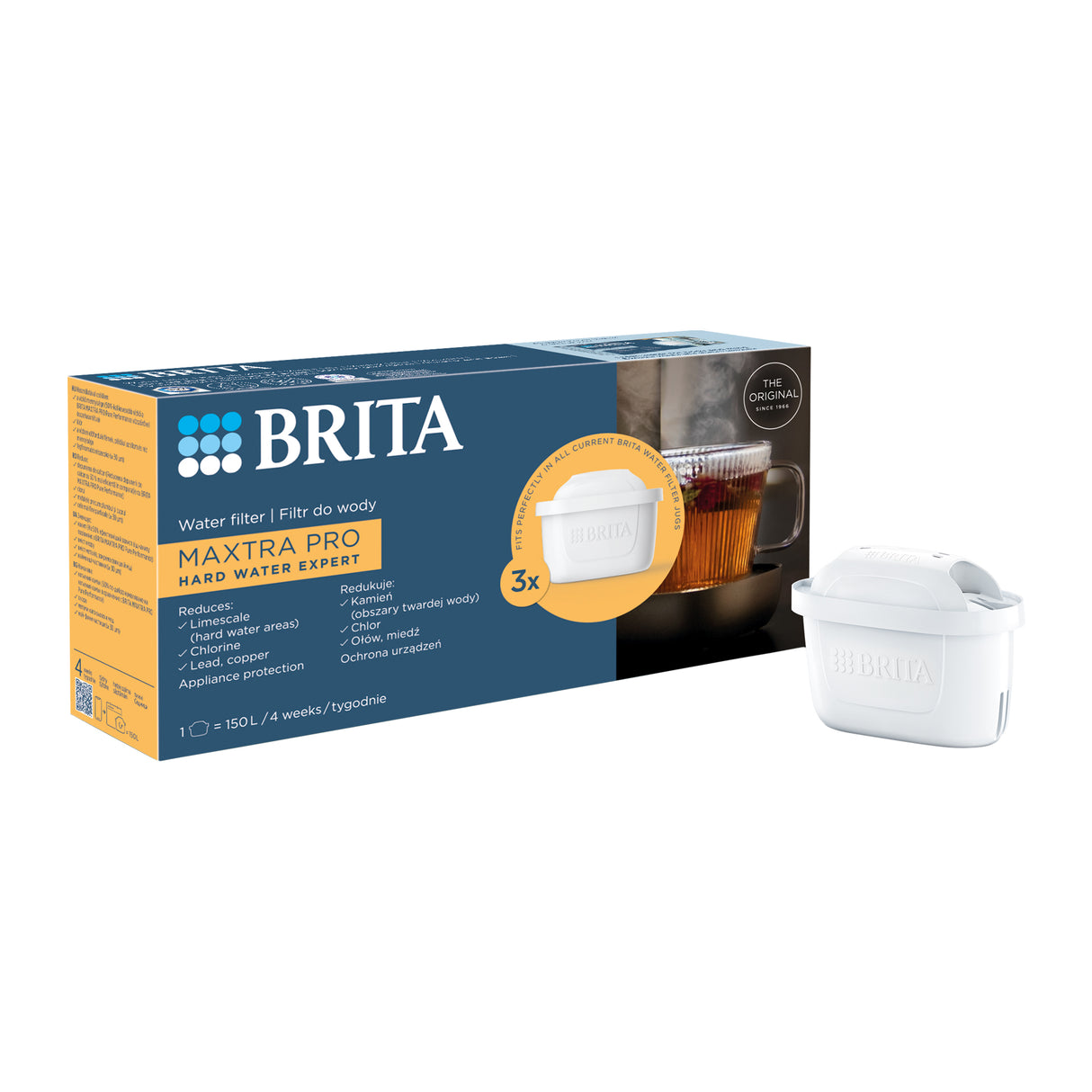 BRITA MAXTRA PRO Extra Kalkschutz Wasserfilter Kartuschen 3er Pack