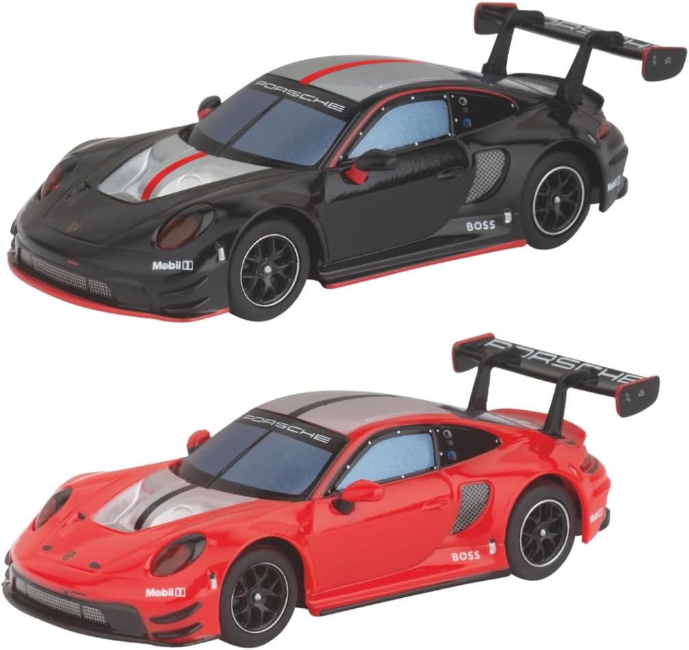 Carrera HYBRID Racing Set Devil Drivers mit 2 Porsche 911 GT3 R, App-Steuerung, KI-Unterstützung und 6,09 m Rennstrecke
