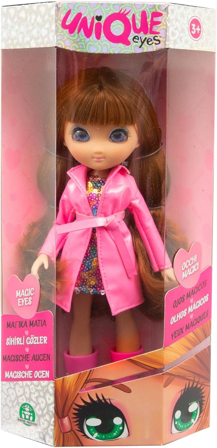 Giochi Preziosi Unique Eyes – Fashion-Puppe 25 cm mit Augen, die dem Blick folgen