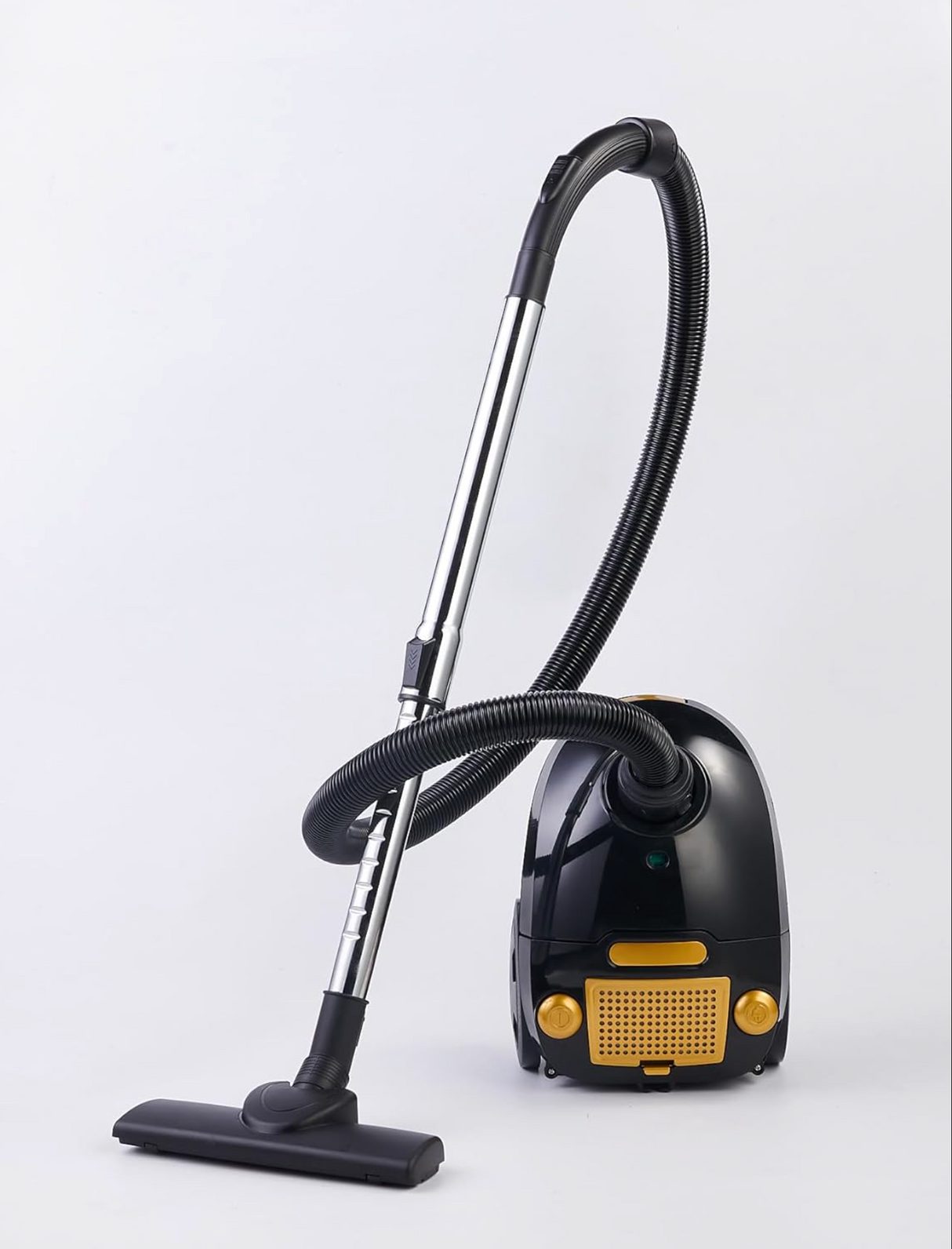 ELTA Bodenstaubsauger mit Beutel – 800W ECO-Motor, besonders leise, leicht 3,5 kg, Mini-Turbobürste für Tierhaare, Teleskoprohr, Zubehör