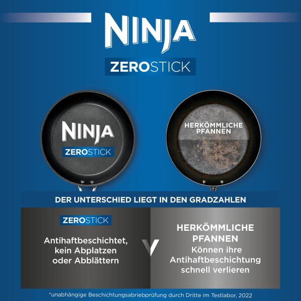 Ninja ZEROSTICK 5-teiliges Topf- und Pfannen-Set aus Edelstahl – C65000DE