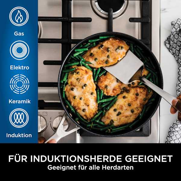 Ninja ZEROSTICK 5-teiliges Topf- und Pfannen-Set aus Edelstahl – C65000DE