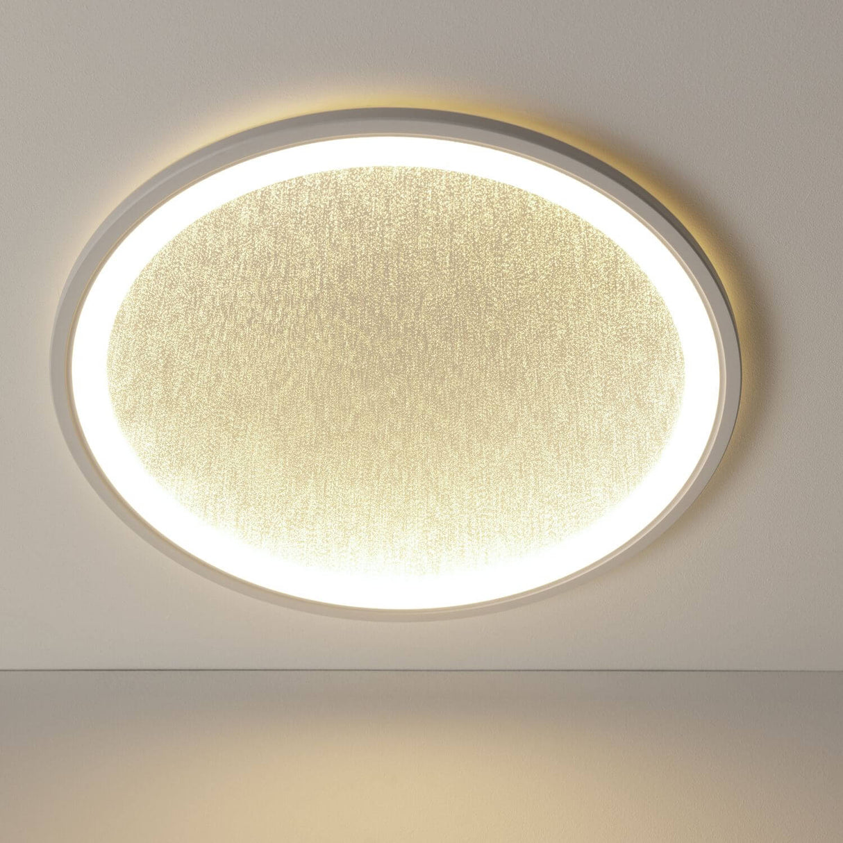 Brilliant Tanida LED Aufbaupaneel 31W – Deckenleuchte mit Glitzereffekt, Fernbedienung & Memory Funktion G98937/05