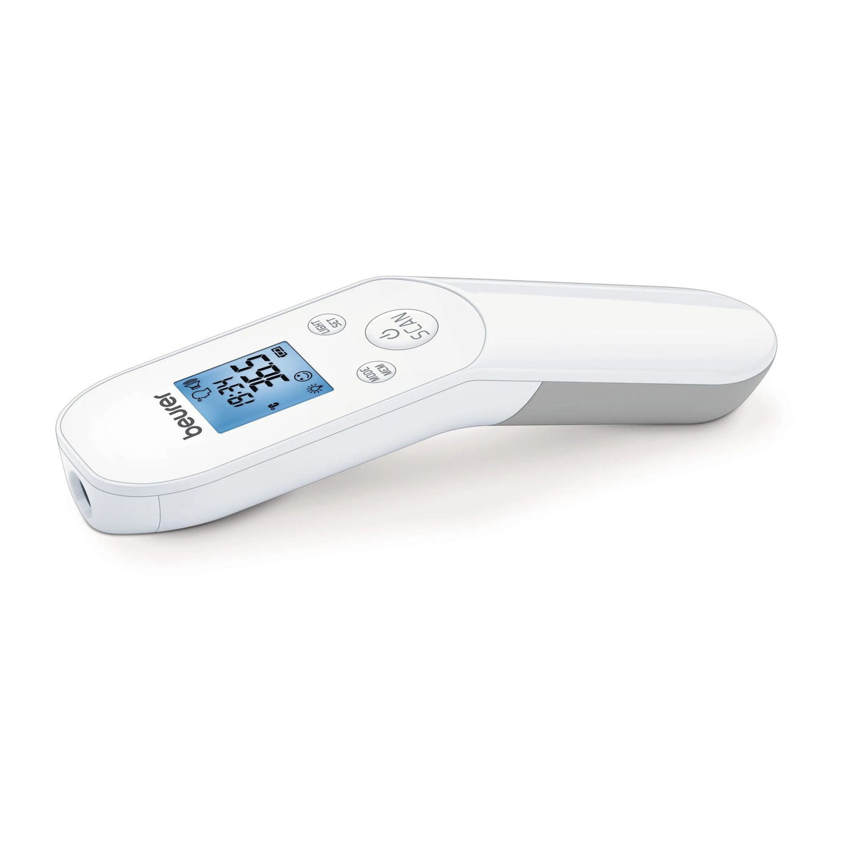Beurer FT 85 kontaktloses Infrarot-Fieberthermometer für Stirn, Objekt- und Raumtemperatur