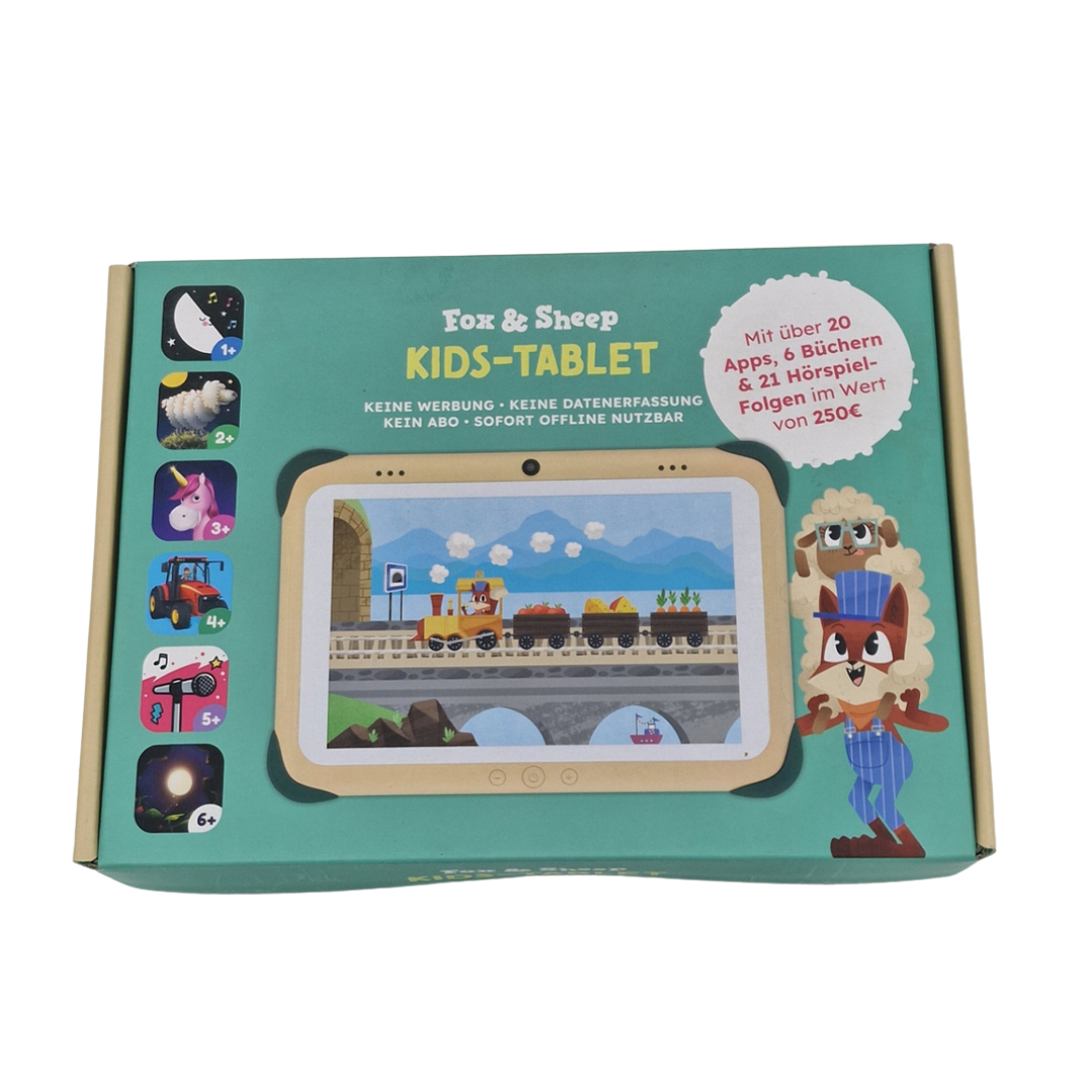 Fox & Sheep Kids Tablet One 8" Android 13 – 4 GB RAM, 64 GB Speicher