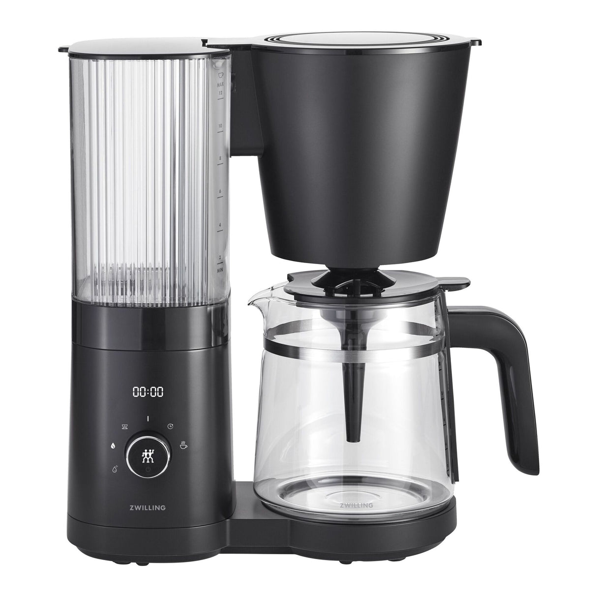 ZWILLING ENFINIGY Filterkaffeemaschine 1,5 L Glaskanne Schwarz