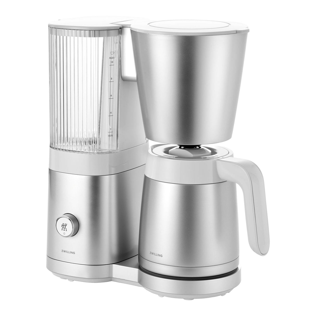 ZWILLING ENFINIGY Filterkaffeemaschine 1,25 L Thermokanne Silber