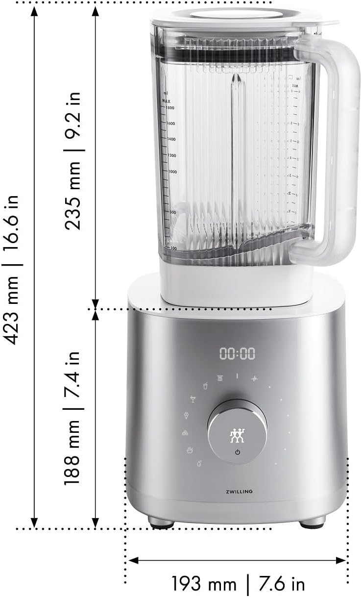 ZWILLING ENFINIGY Hochleistungsstandmixer Pro 1,8 L mit BLDC-Motor