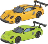 Carrera HYBRID Racing Set Speedway to Hell mit 2 Porsche 911 GT3 R, App-Steuerung, KI-Unterstützung und 6,09 m Rennstrecke