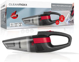 CLEANmaxx Akku-Handstaubsauger kabellos mit 3500 Pa Saugkraft, LED-Beleuchtung, Fugendüse, EPA-Filter 11 und USB-Ladekabel