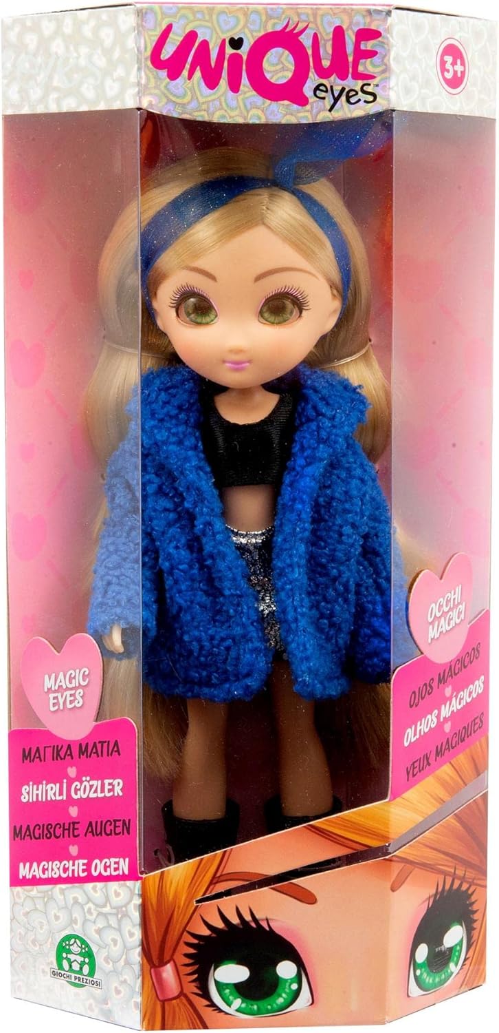 Giochi Preziosi Unique Eyes – Fashion-Puppe 25 cm mit Augen, die dem Blick folgen