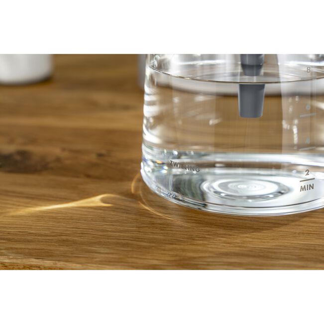 ZWILLING ENFINIGY Filterkaffeemaschine 1,5 L Glaskanne Silber