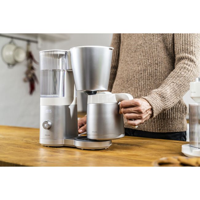 ZWILLING ENFINIGY Filterkaffeemaschine 1,25 L Thermokanne Silber