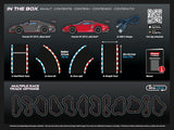 Carrera HYBRID Racing Set Devil Drivers mit 2 Porsche 911 GT3 R, App-Steuerung, KI-Unterstützung und 6,09 m Rennstrecke
