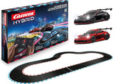 Carrera HYBRID Racing Set Devil Drivers mit 2 Porsche 911 GT3 R, App-Steuerung, KI-Unterstützung und 6,09 m Rennstrecke