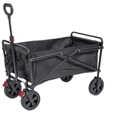 Ayco Bollerwagen faltbar Transportwagen bis 70 kg mit großen Rädern, Bremse