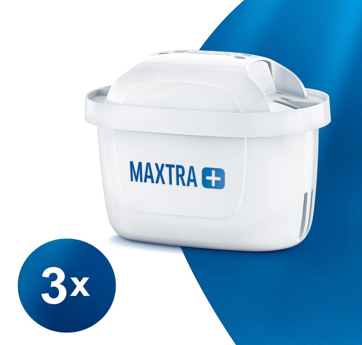 BRITA MAXTRA+ Wasserfilter-Kartuschen 3er-Pack für BRITA Filterkannen, Ersatzfilter für gefiltertes Trinkwasser