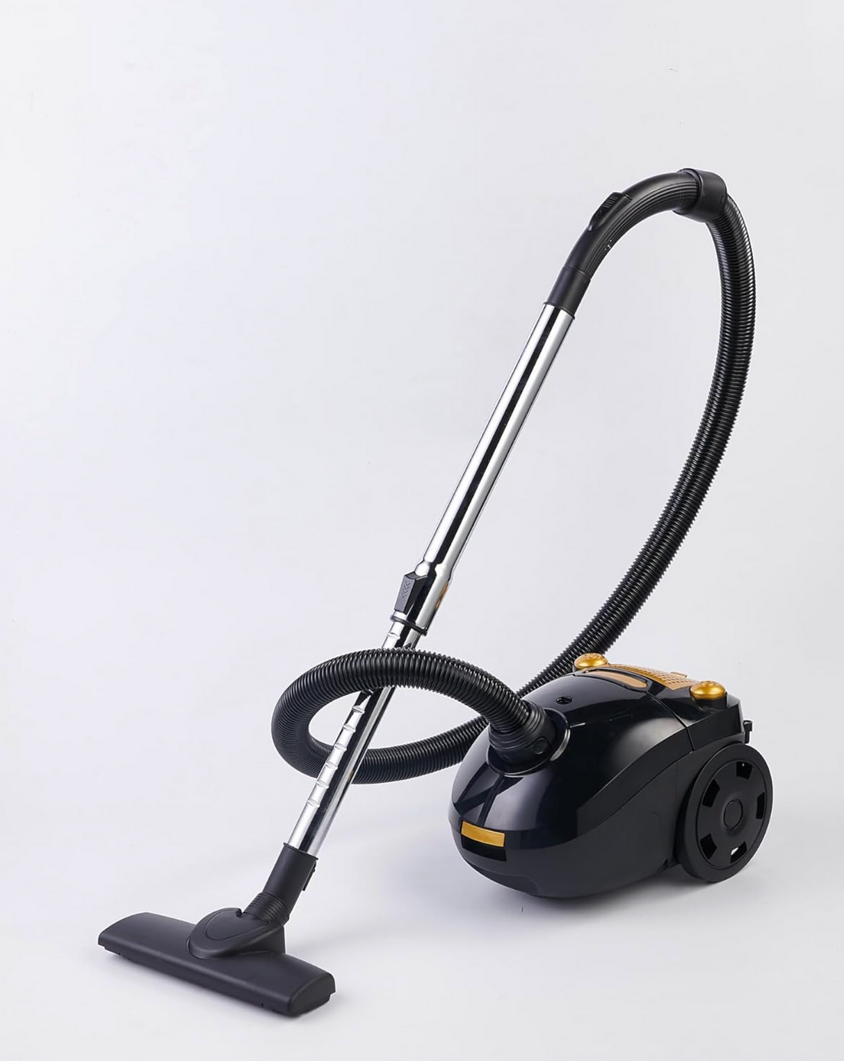 ELTA Bodenstaubsauger mit Beutel – 800W ECO-Motor, besonders leise, leicht 3,5 kg, Mini-Turbobürste für Tierhaare, Teleskoprohr, Zubehör