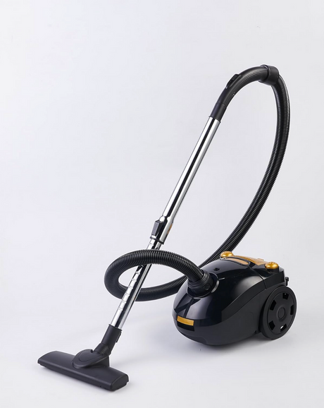ELTA Bodenstaubsauger mit Beutel – 800W ECO-Motor, besonders leise, leicht 3,5 kg, Mini-Turbobürste für Tierhaare, Teleskoprohr, Zubehör