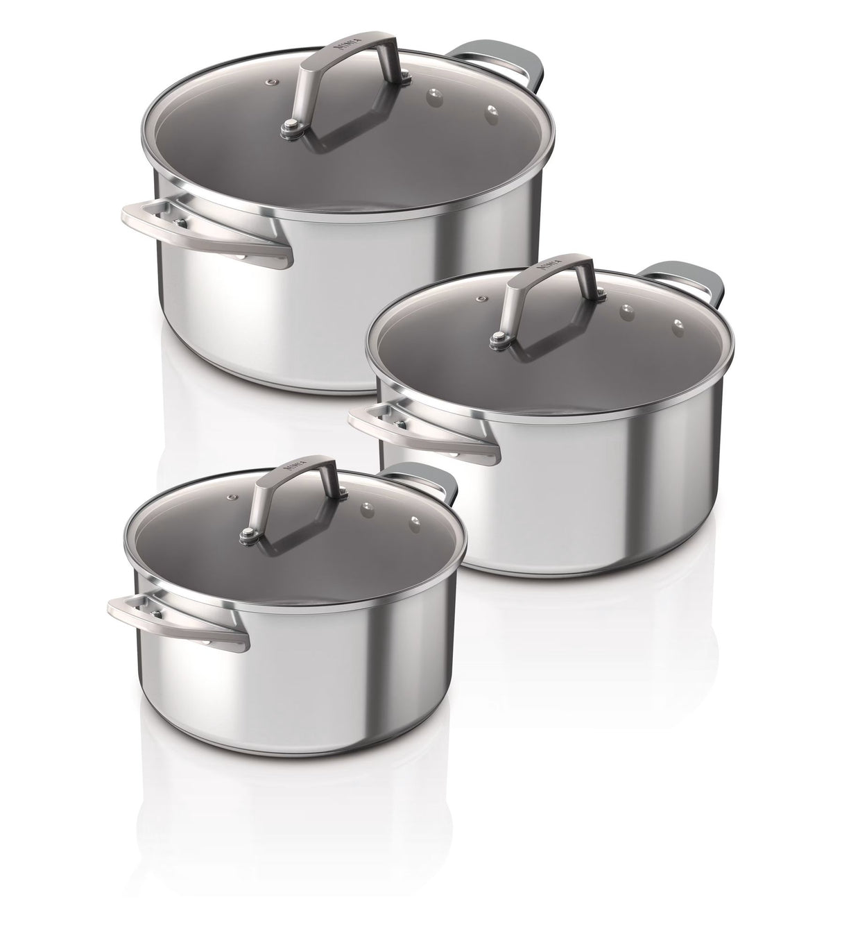 Ninja 3-teiliges Set aus Edelstahl – C63000DE