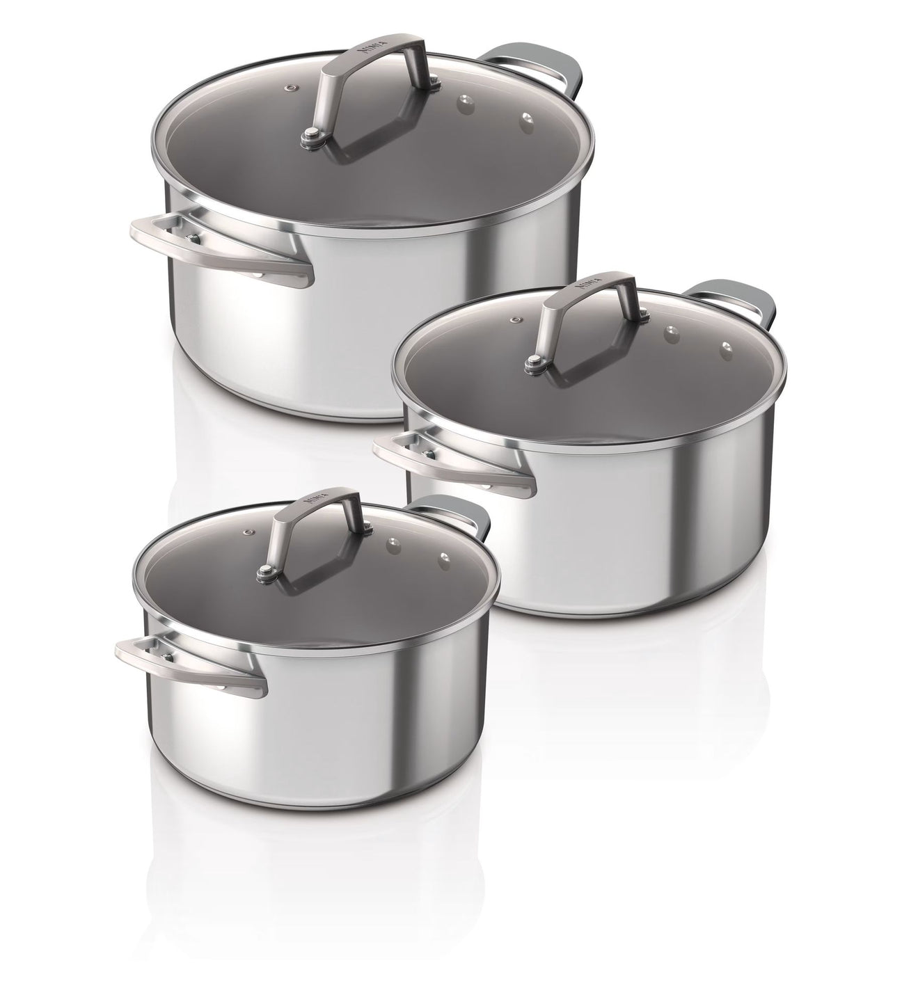 Ninja 3-teiliges Set aus Edelstahl – C63000DE