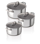 Ninja 3-teiliges Set aus Edelstahl – C63000DE