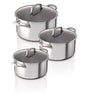 Ninja 3-teiliges Set aus Edelstahl – C63000DE