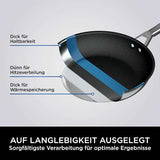 Ninja ZEROSTICK 5-teiliges Topf- und Pfannen-Set aus Edelstahl – C65000DE
