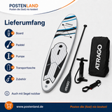 Stand Up Paddle I-SUB 290 Penguin Aufblasbares SUB Board Set