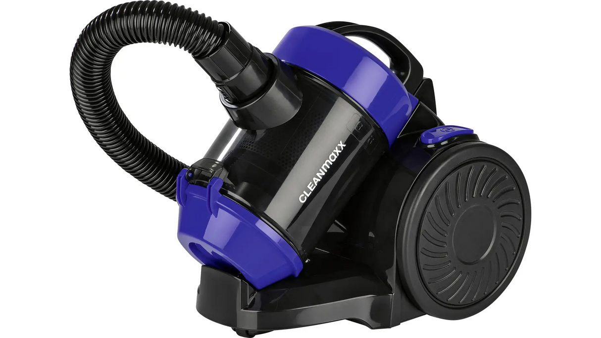 CLEANmaxx 19133 Multi-Zyklonstaubsauger 800 W Beutellos EPA-Filter | 17 kPa BLAU