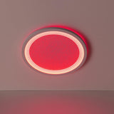 Brilliant Tanida LED Aufbaupaneel 22W – Deckenleuchte mit Glitzereffekt, Nachtlicht & Memory Funktion G98936/05