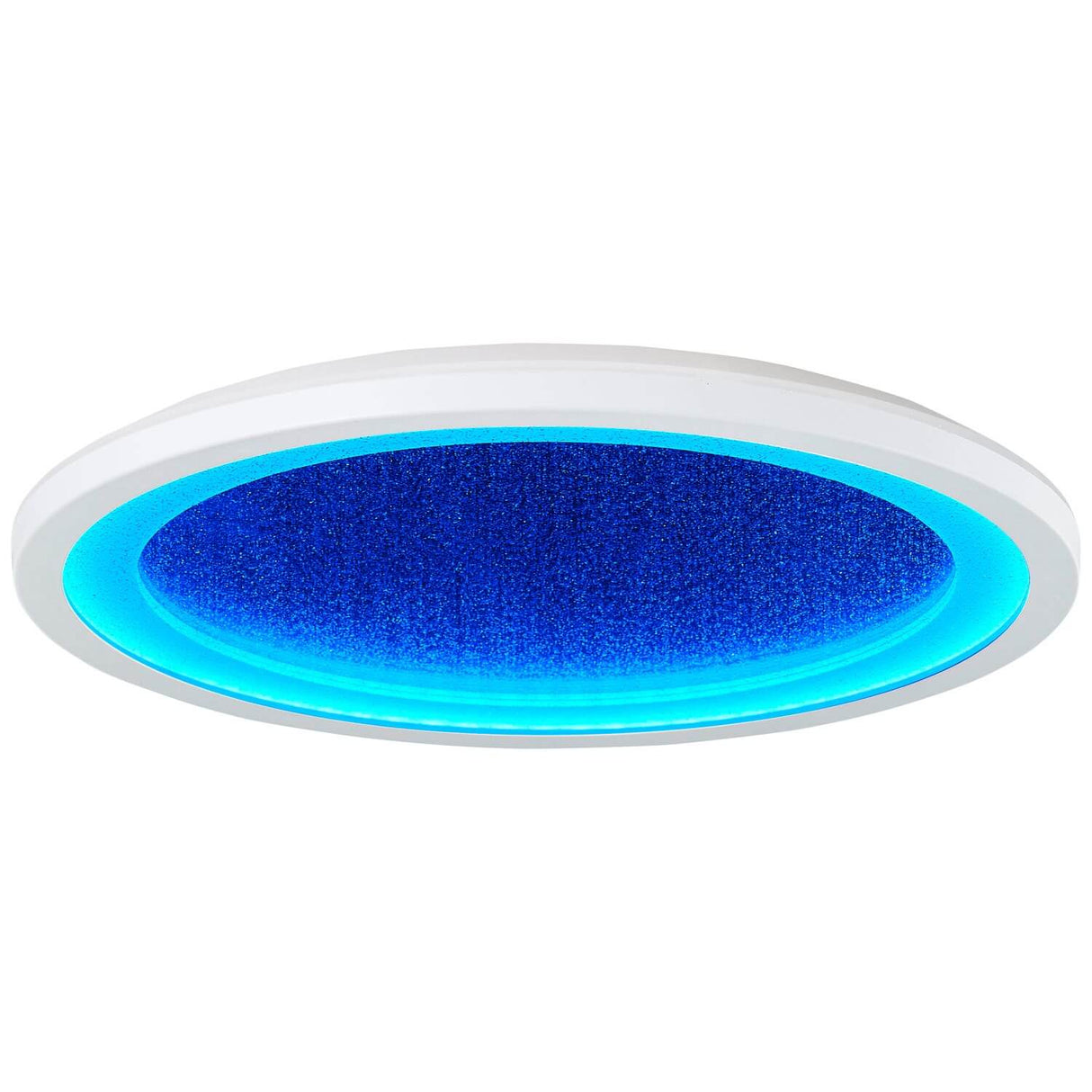 Brilliant Tanida LED Aufbaupaneel 22W – Deckenleuchte mit Glitzereffekt, Nachtlicht & Memory Funktion G98936/05