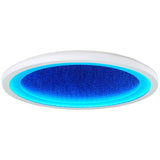 Brilliant Tanida LED Aufbaupaneel 22W – Deckenleuchte mit Glitzereffekt, Nachtlicht & Memory Funktion G98936/05