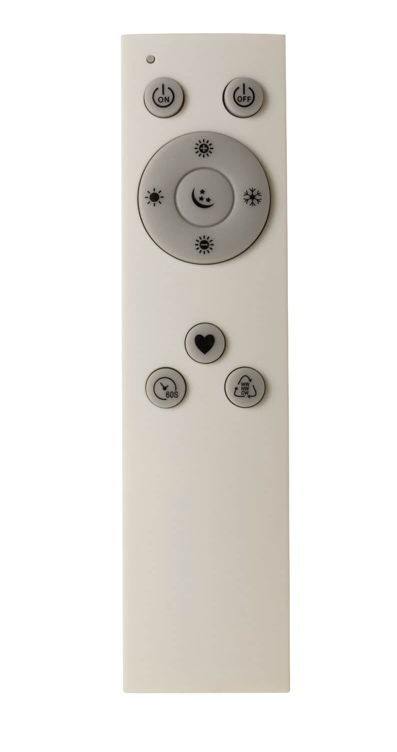 Brilliant Tanida LED Aufbaupaneel 31W – Deckenleuchte mit Glitzereffekt, Fernbedienung & Memory Funktion G98937/05