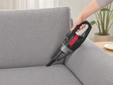 CLEANmaxx Akku-Handstaubsauger kabellos mit 3500 Pa Saugkraft, LED-Beleuchtung, Fugendüse, EPA-Filter 11 und USB-Ladekabel