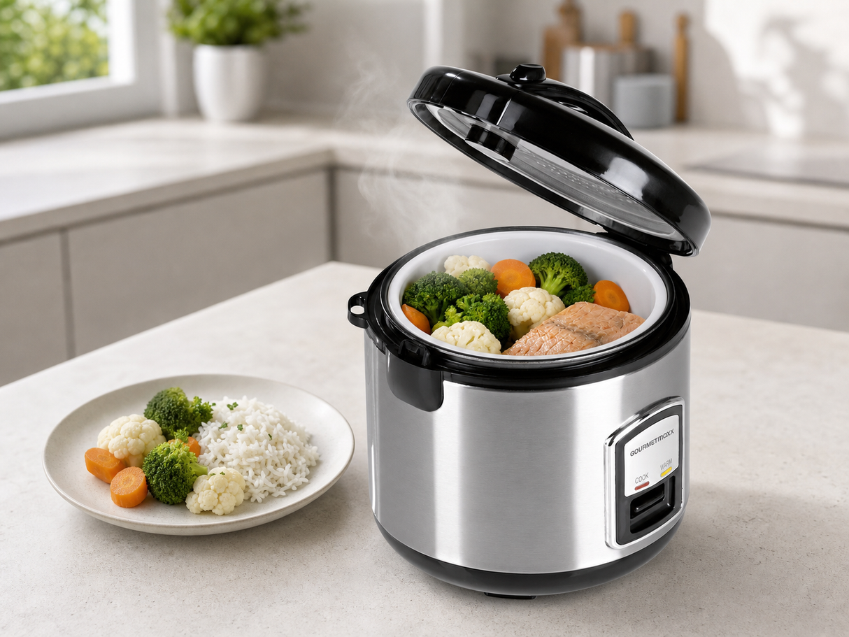 GOURMETmaxx Kompakt-Reiskocher 400 W
