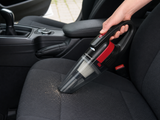 CLEANmaxx Akku-Handstaubsauger kabellos mit 3500 Pa Saugkraft, LED-Beleuchtung, Fugendüse, EPA-Filter 11 und USB-Ladekabel