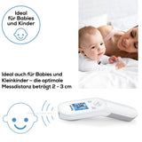 Beurer FT 85 kontaktloses Infrarot-Fieberthermometer für Stirn, Objekt- und Raumtemperatur