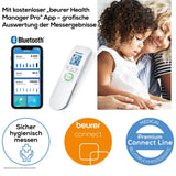Beurer FT 95 kontaktloses Infrarot-Fieberthermometer für Stirn, Objekt- und Raumtemperatur