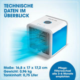 Livington Arctic Air – Kühlgerät Wasserkühler - Luftkühler - mobiles Klimagerät
