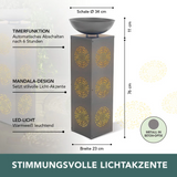 EASYmaxx XXL LED-Dekosäule Mandala